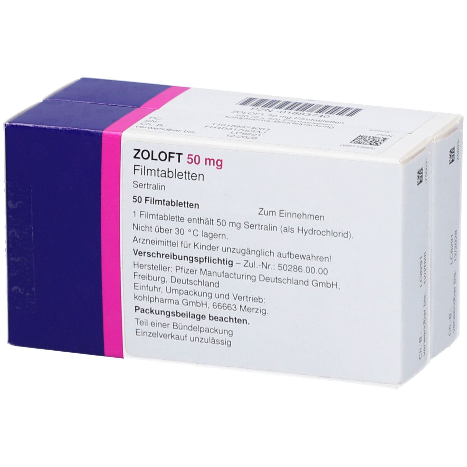 Zoloft 50 Mg Avis