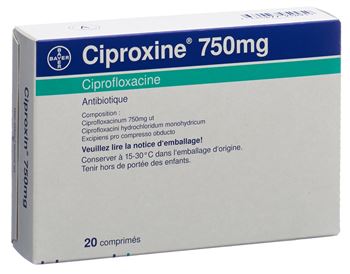 Cipro Ciprofloxacin 750 Mg