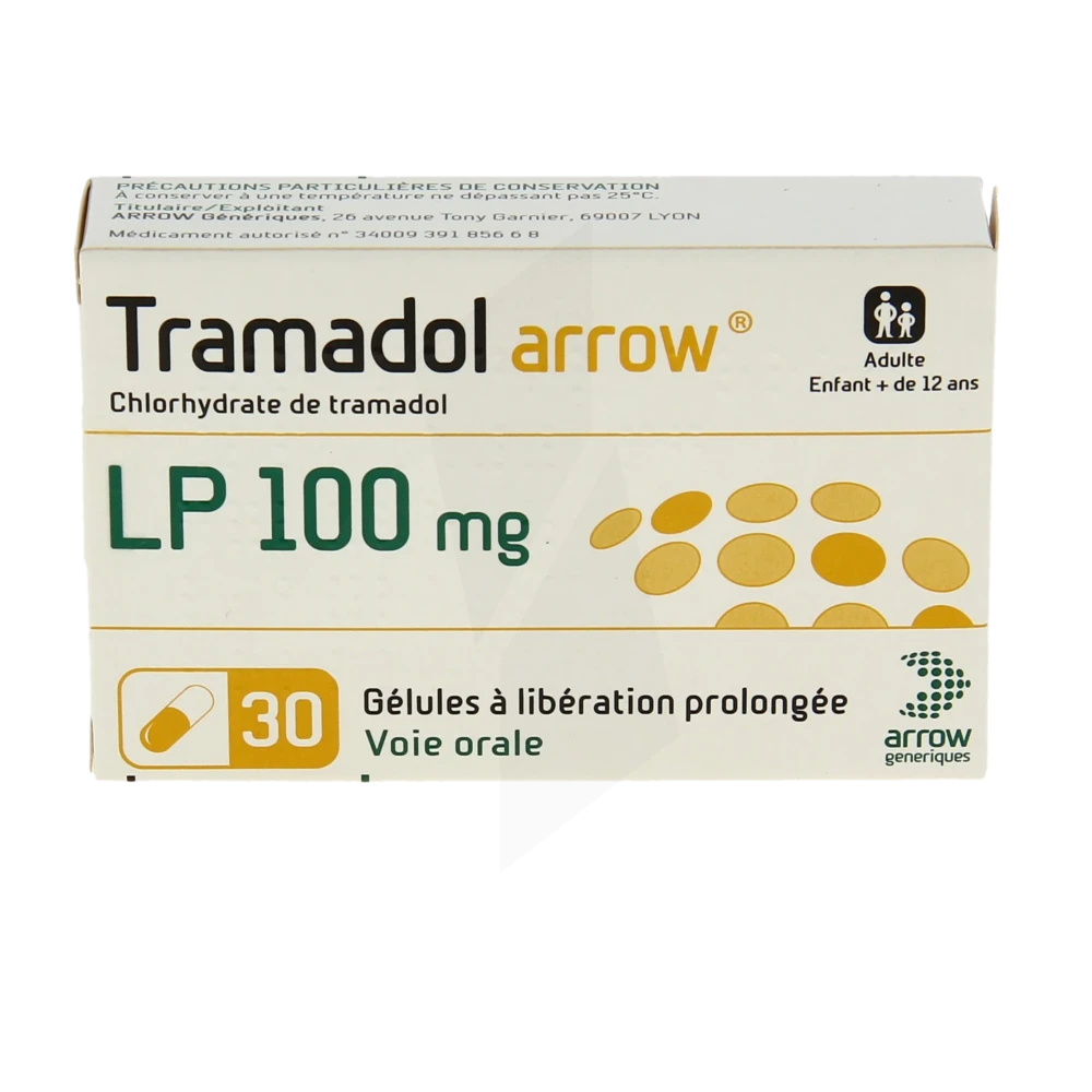 Prix Tramadol Lp 100 Mg