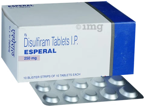 Disulfirame 250mg