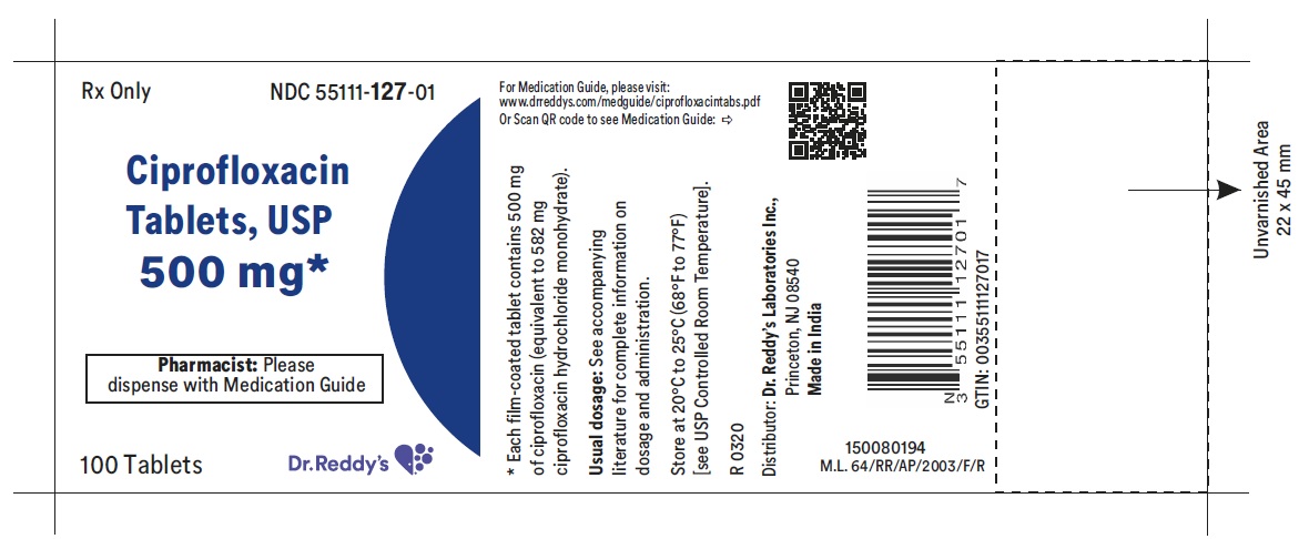 ciprofloxacin mylan 500mg