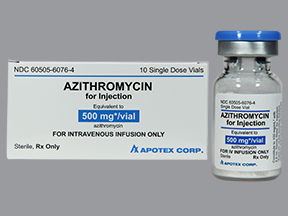 Zithromax 500 Mg Vial
