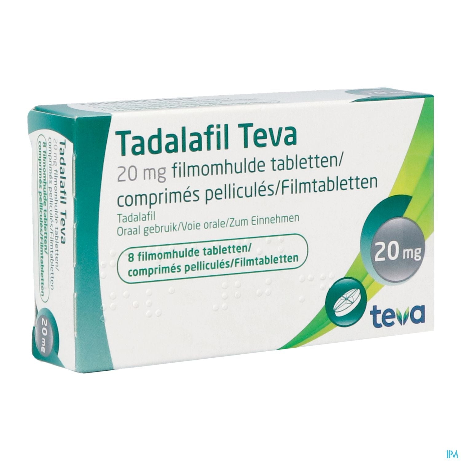 Tadalafil 20 Mg Boîte De 8