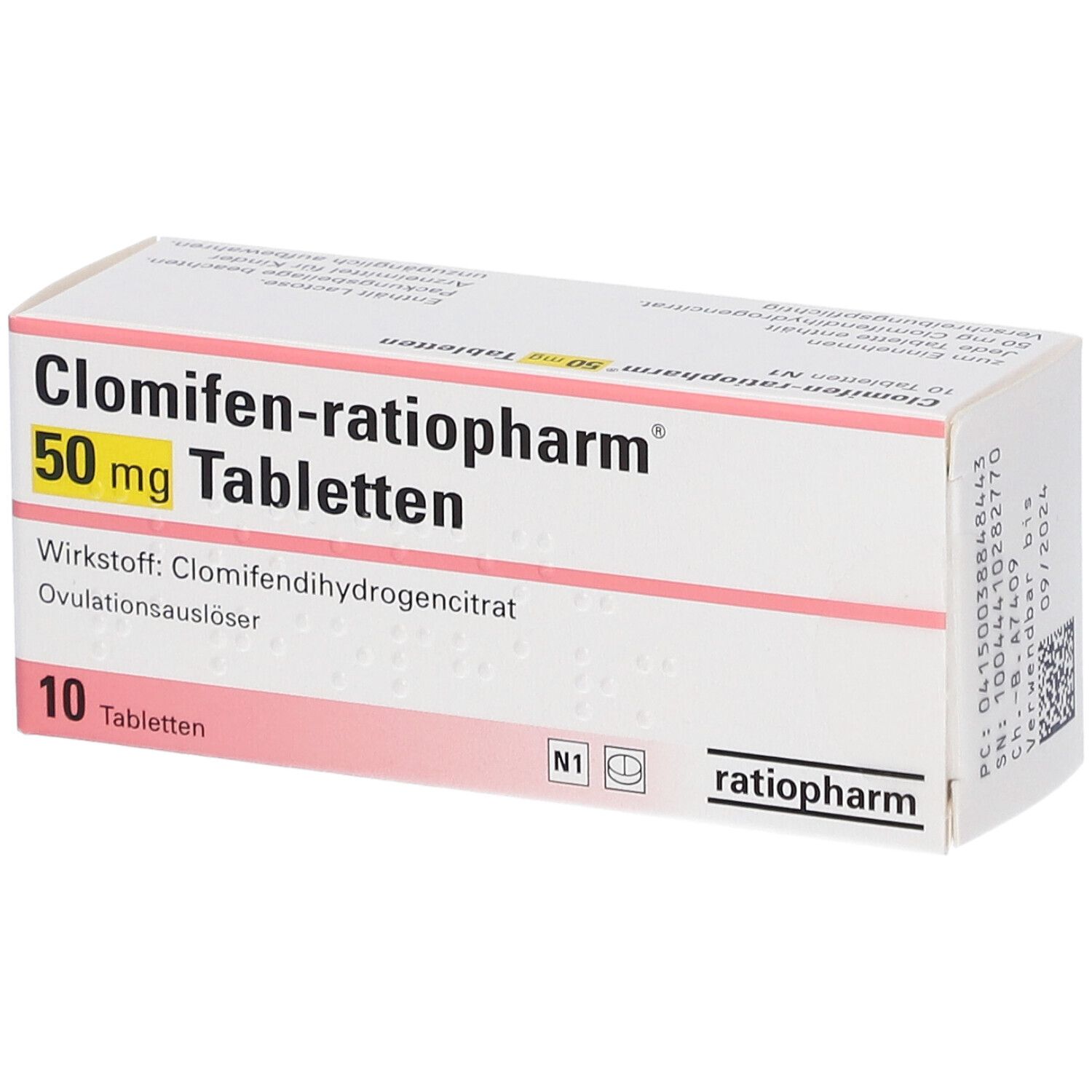 Clomiphène 50mg Online
