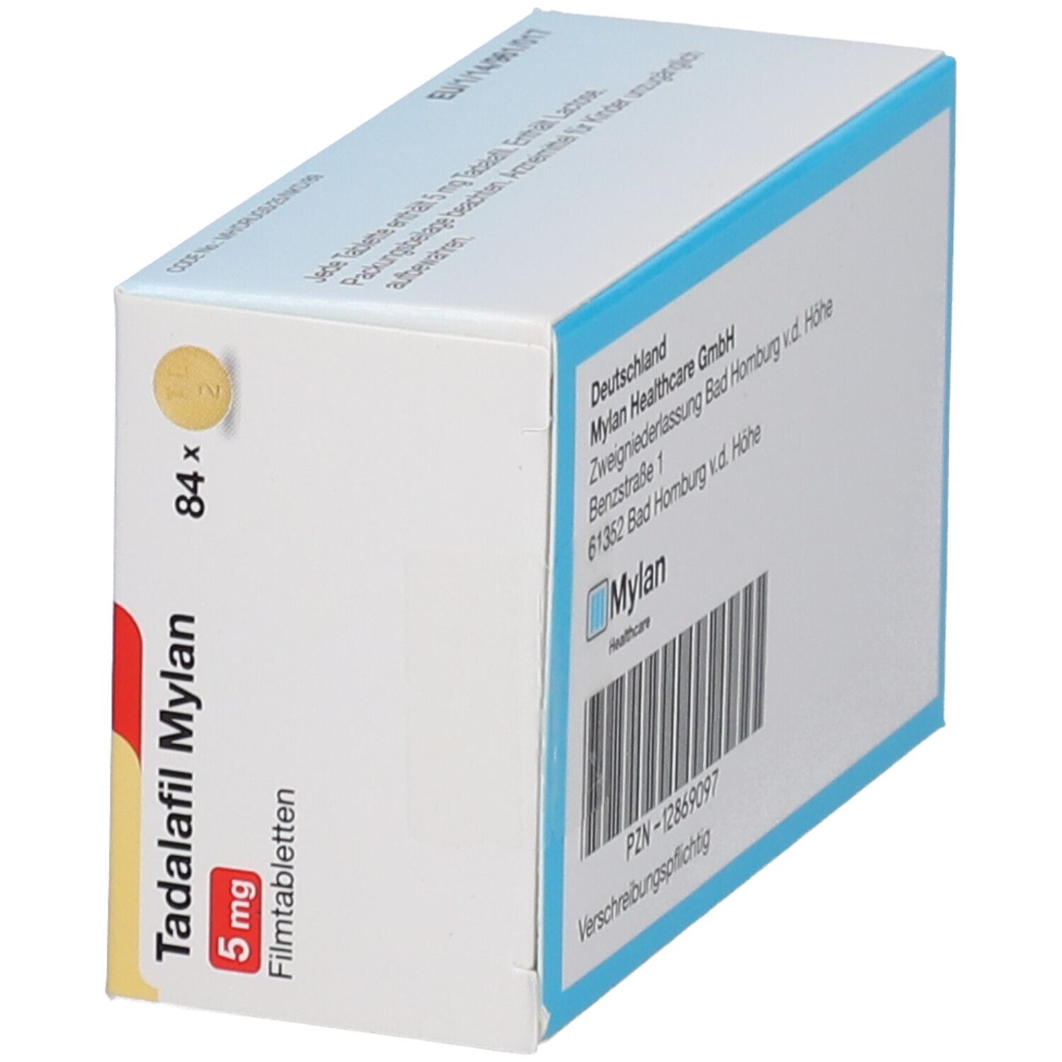 Tadalafil mylan 5 mg prix