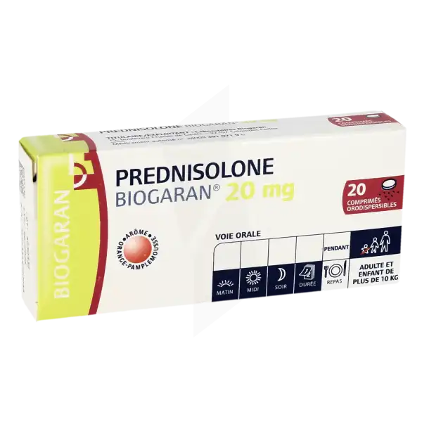 Prednisolone 20 Mg En Bain De Bouche