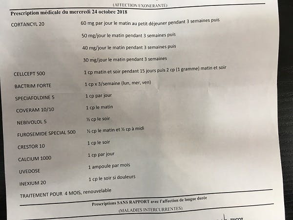 Furosemide Avec Ou Sans Ordonnance