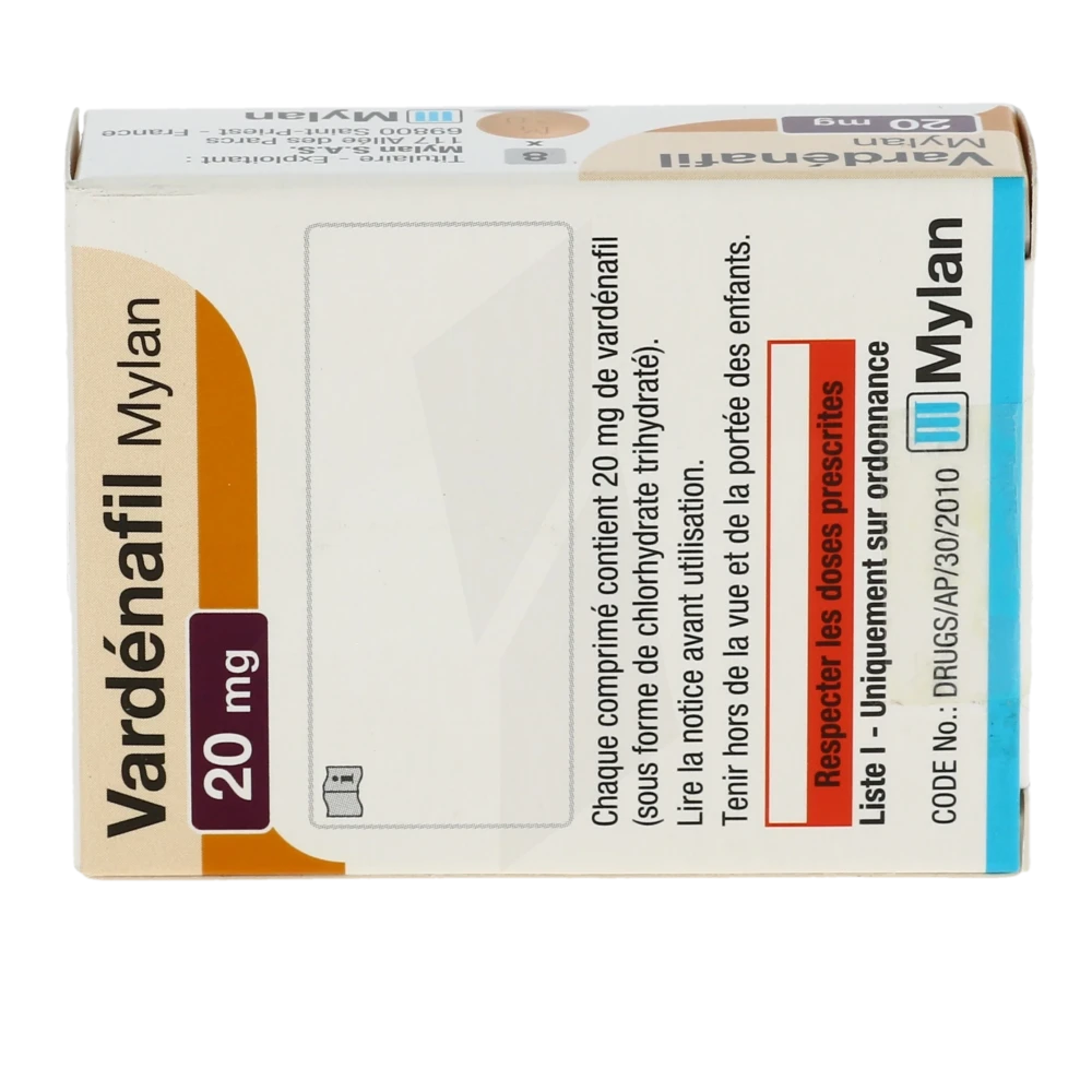 Vardenafil Prix France