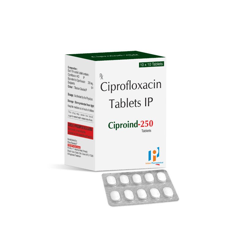 Ciprofloxacin ip 250 mg