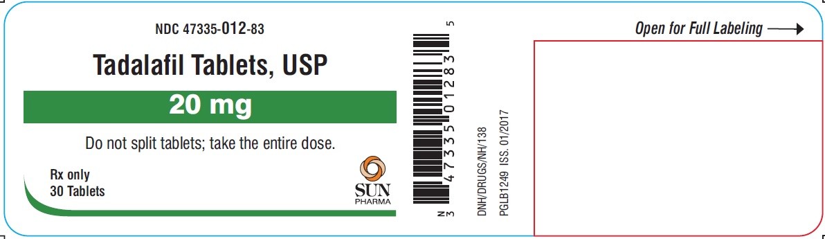 tadalafil 20 mg ndc