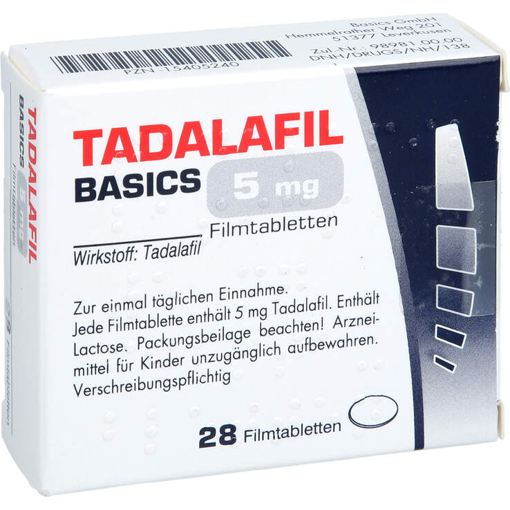 tadalafil 5 mg compendium