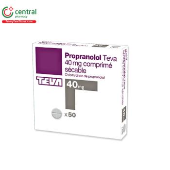 Prix Du Propranolol