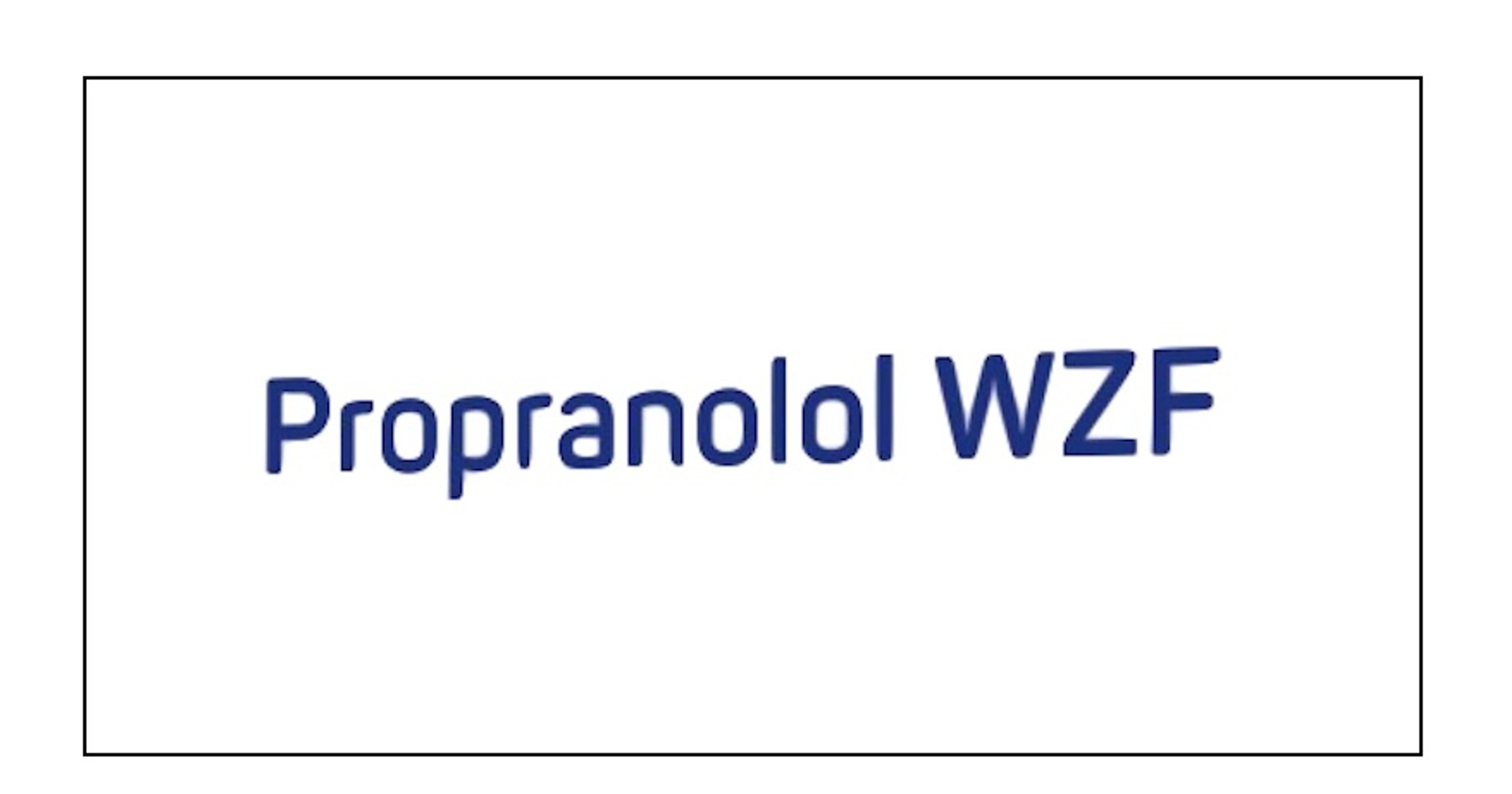 Propranolol Wzf 20 Mg