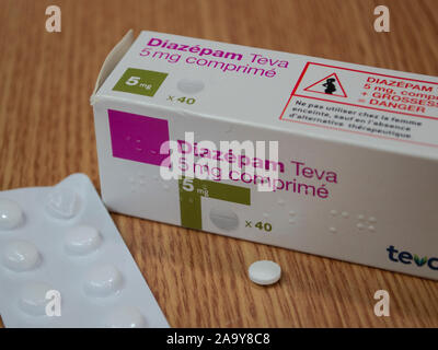 Diazepam france