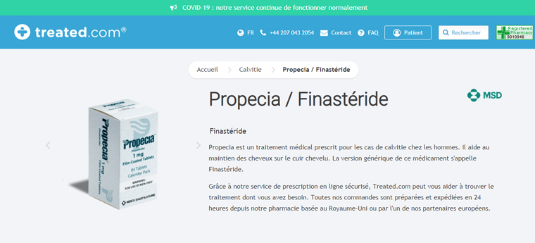 Propecia comment acheter