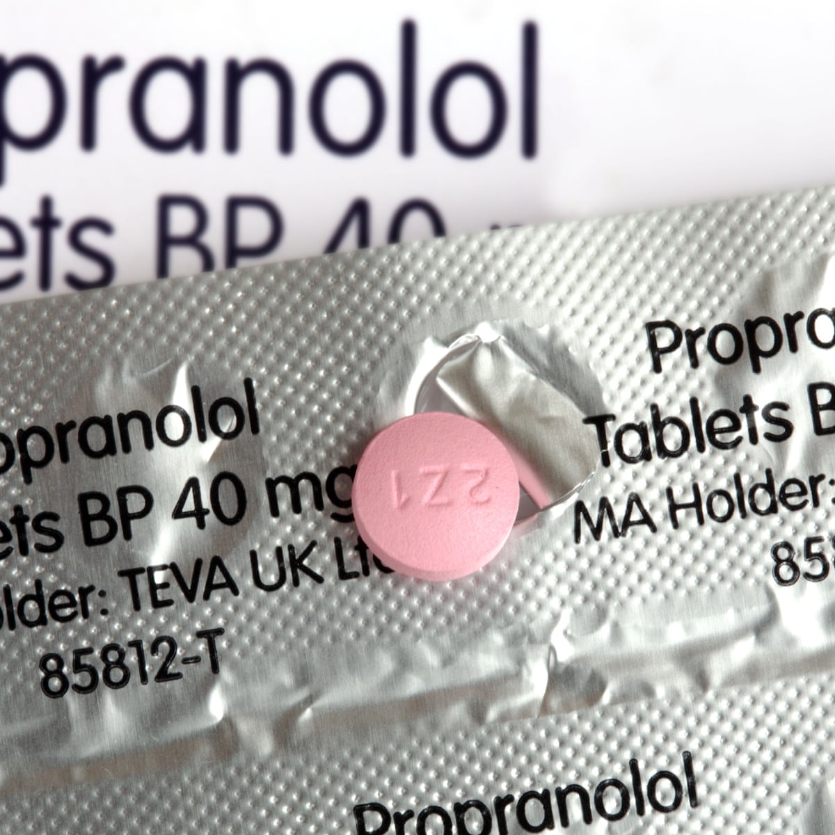 Propranolol 40mg nhs