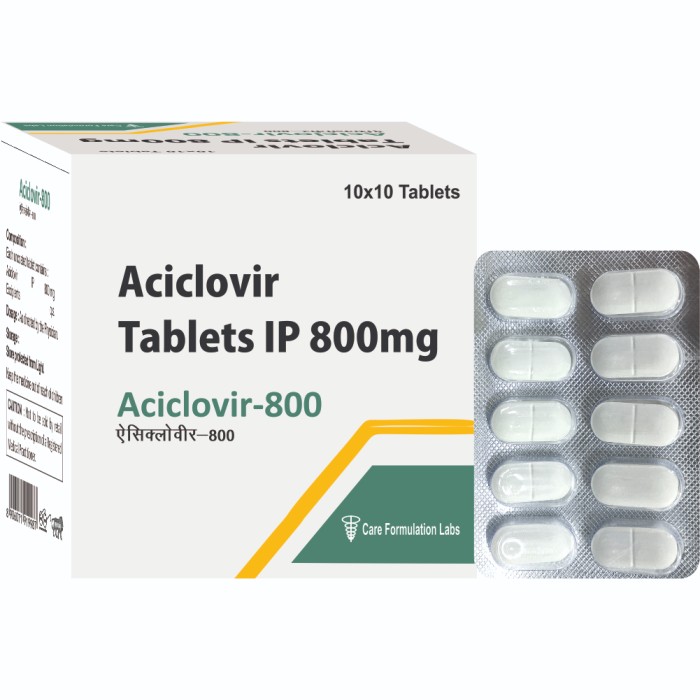 aciclovir 800mg