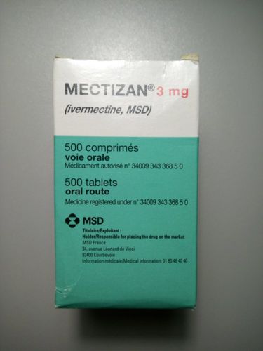 ivermectine 3 mg msd