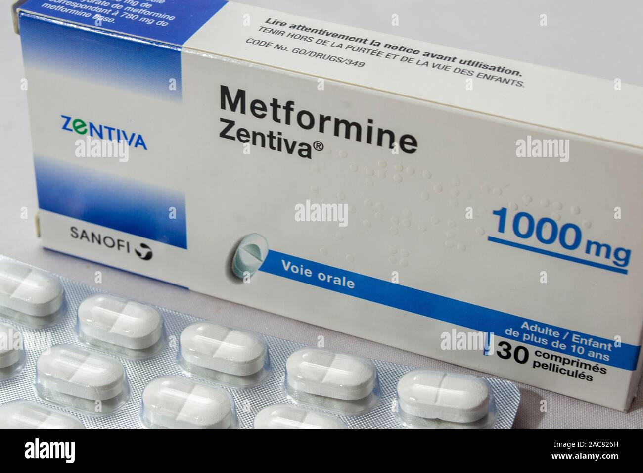 metformine nom générique