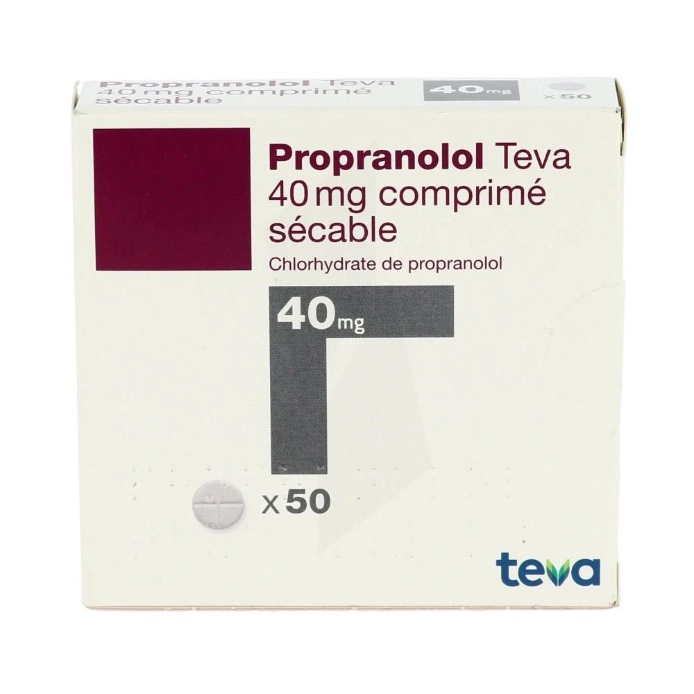 Propranolol Achat En Ligne