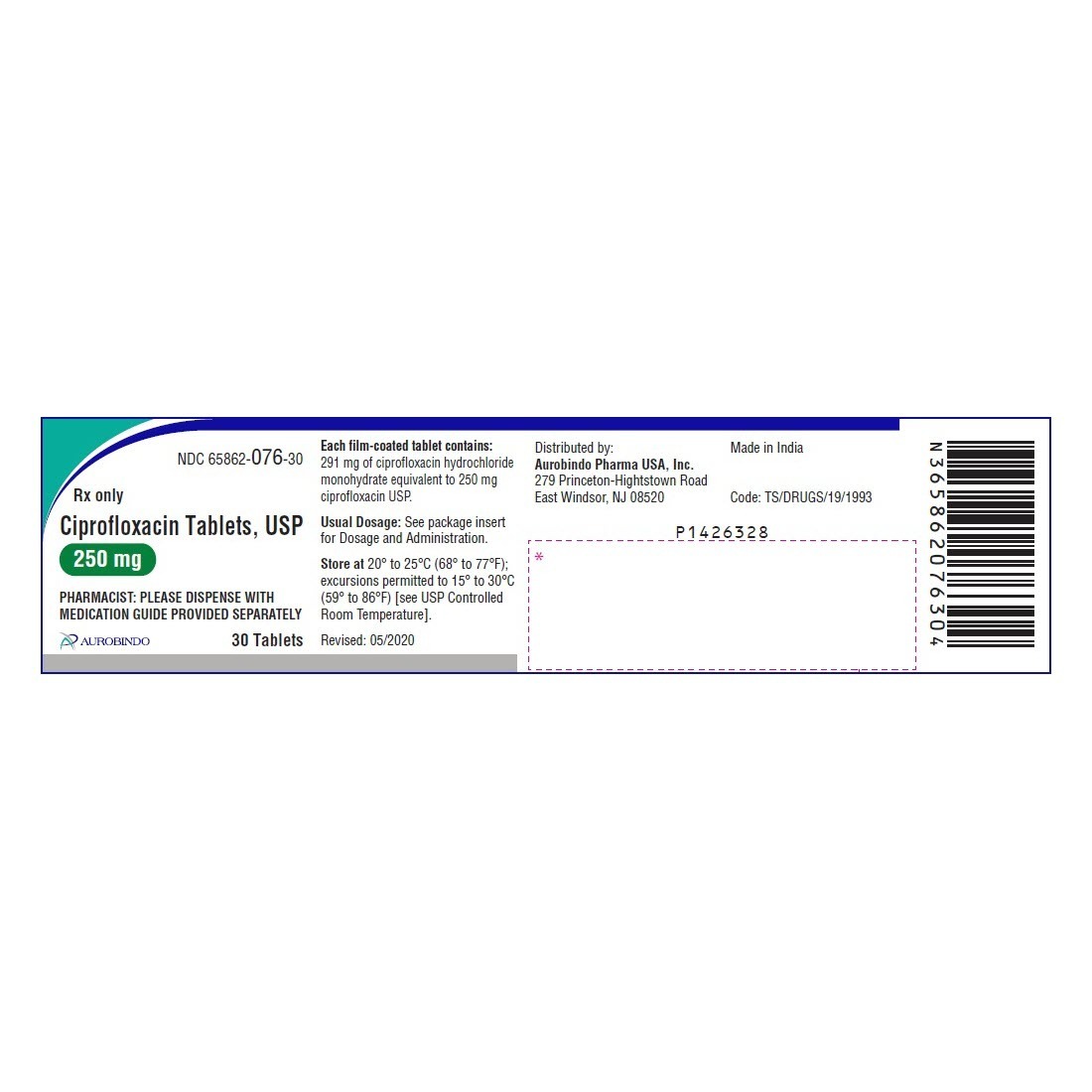 Ciprofloxacin 250mg Us