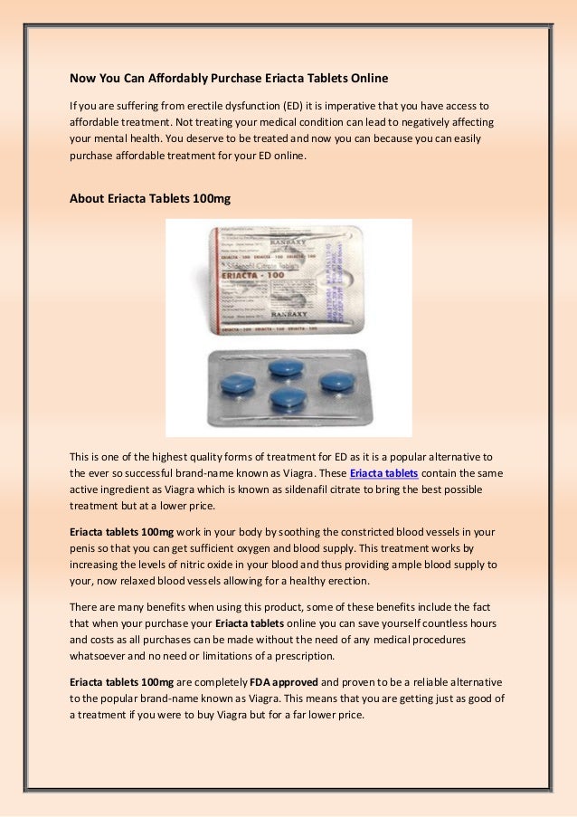Eriacta 150mg Online