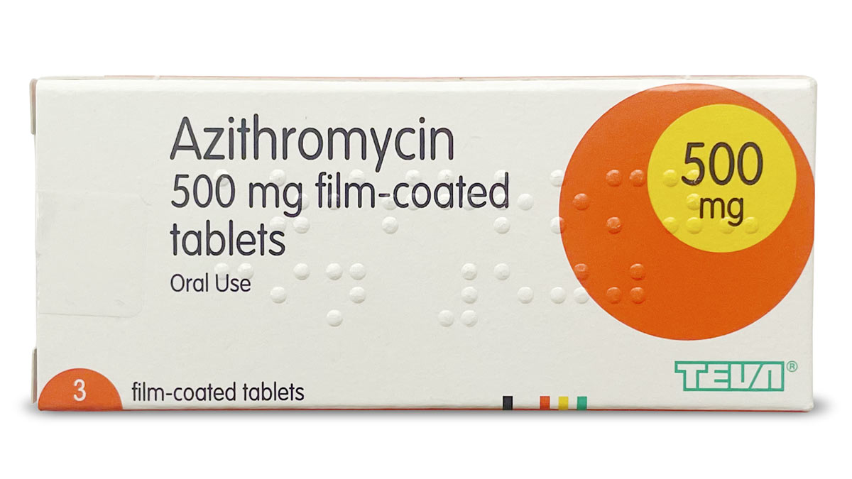 azithromycin 500mg x 4