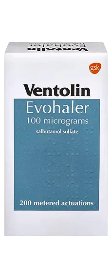 Ventolin salbutamol inhaler online