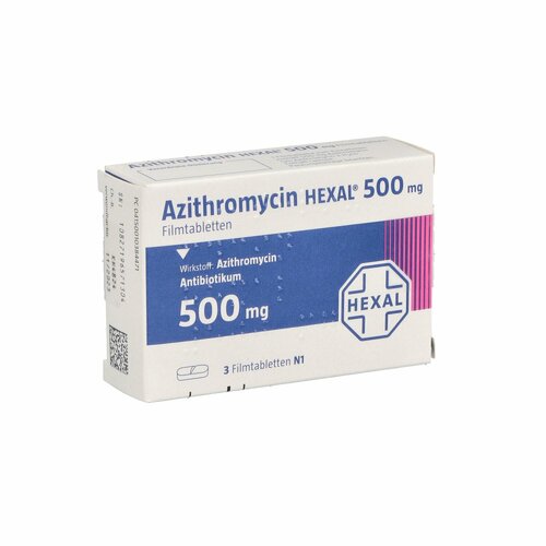 azithromycin 500 mg ndc