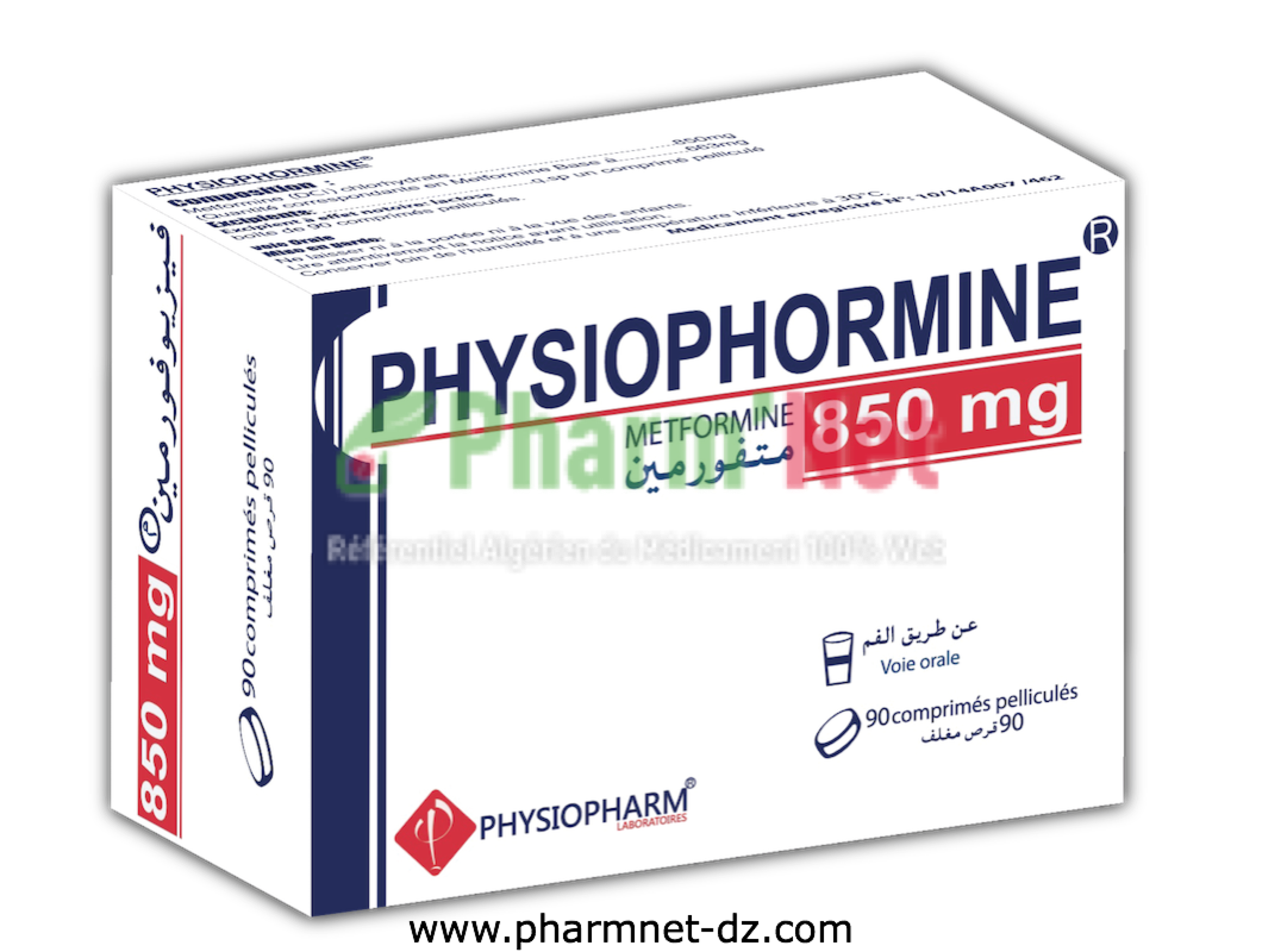 glucophage 850 prix belgique