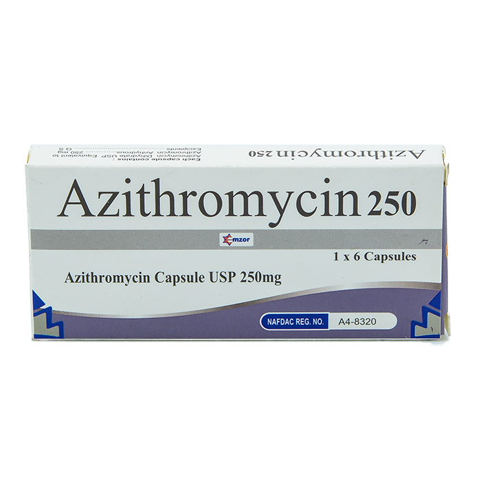 azithromycin monohydrate 250 mg