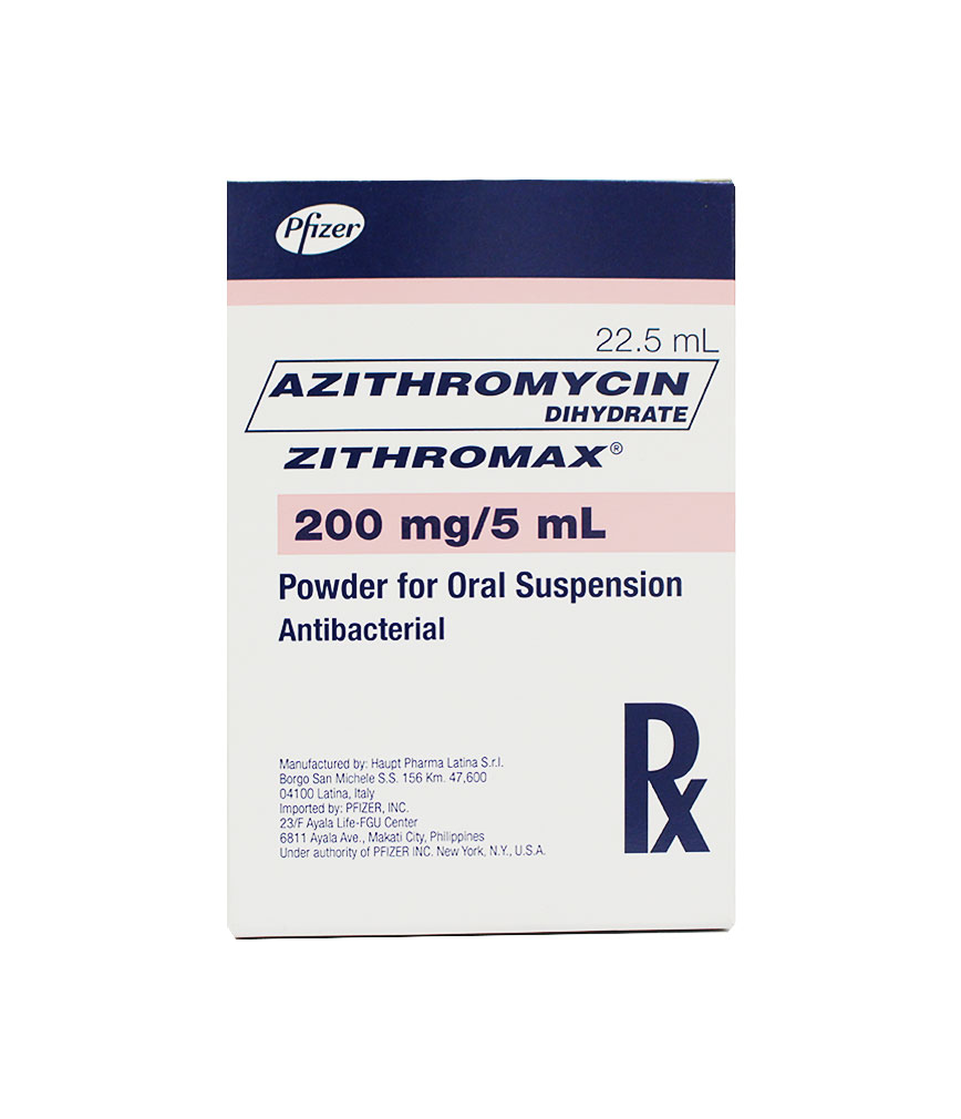 Zithromax 100 mg/5ml