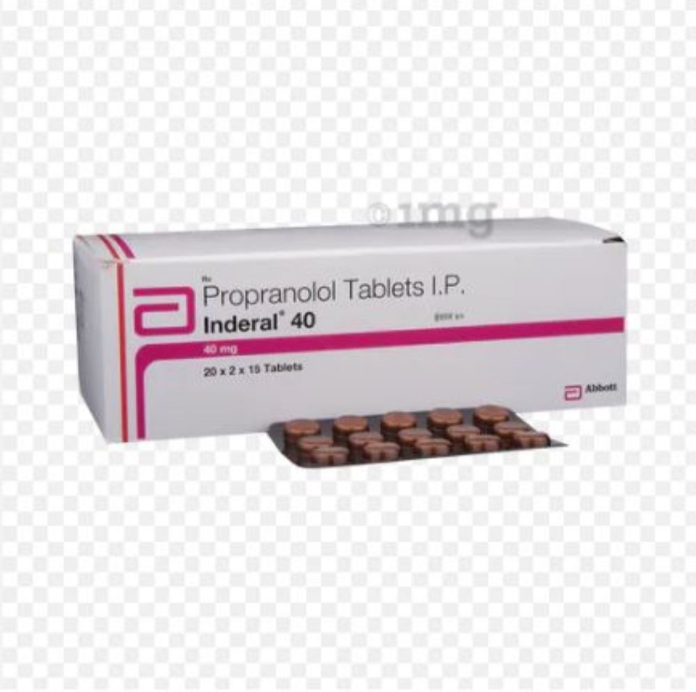 Inderal 40 Mg 50 Tabletas