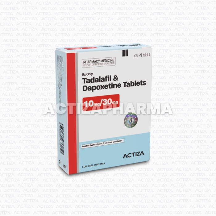 Tadalafil 20mg dapoxetine 60mg