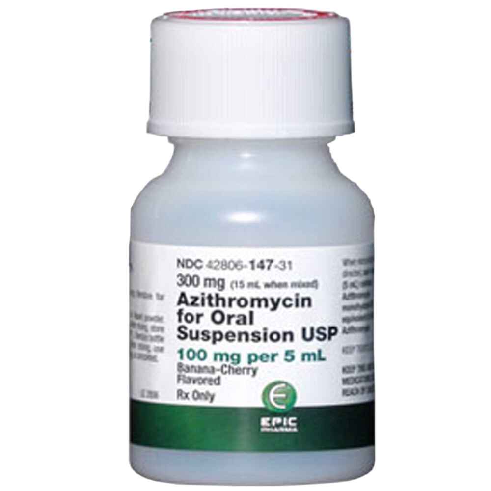 Azithromycin 100 mg/5 ml