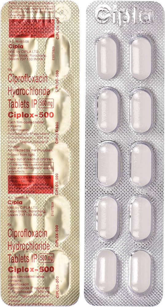 Ciprofloxacin 500 mg cipla