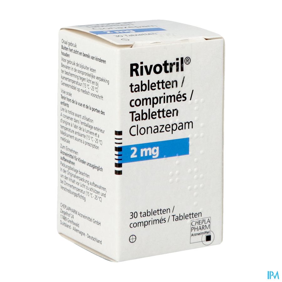 Rivotril gouttes sans ordonnance