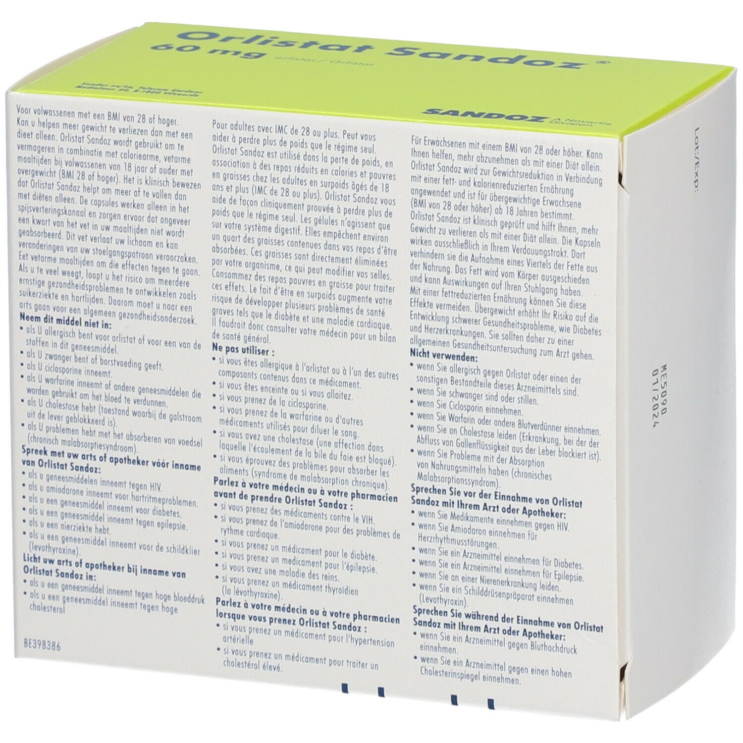 Pilule Orlistat Avis