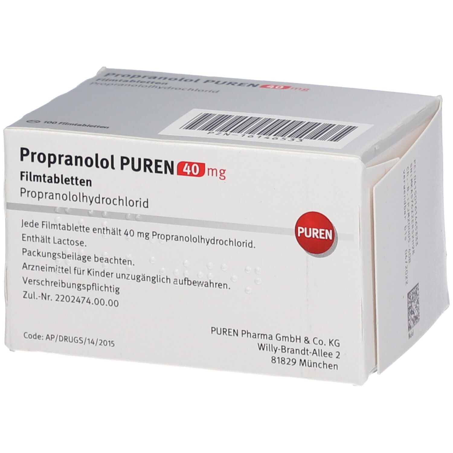 propranolol 40mg original