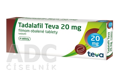 Teva tadalafil 20mg 8 comprimés