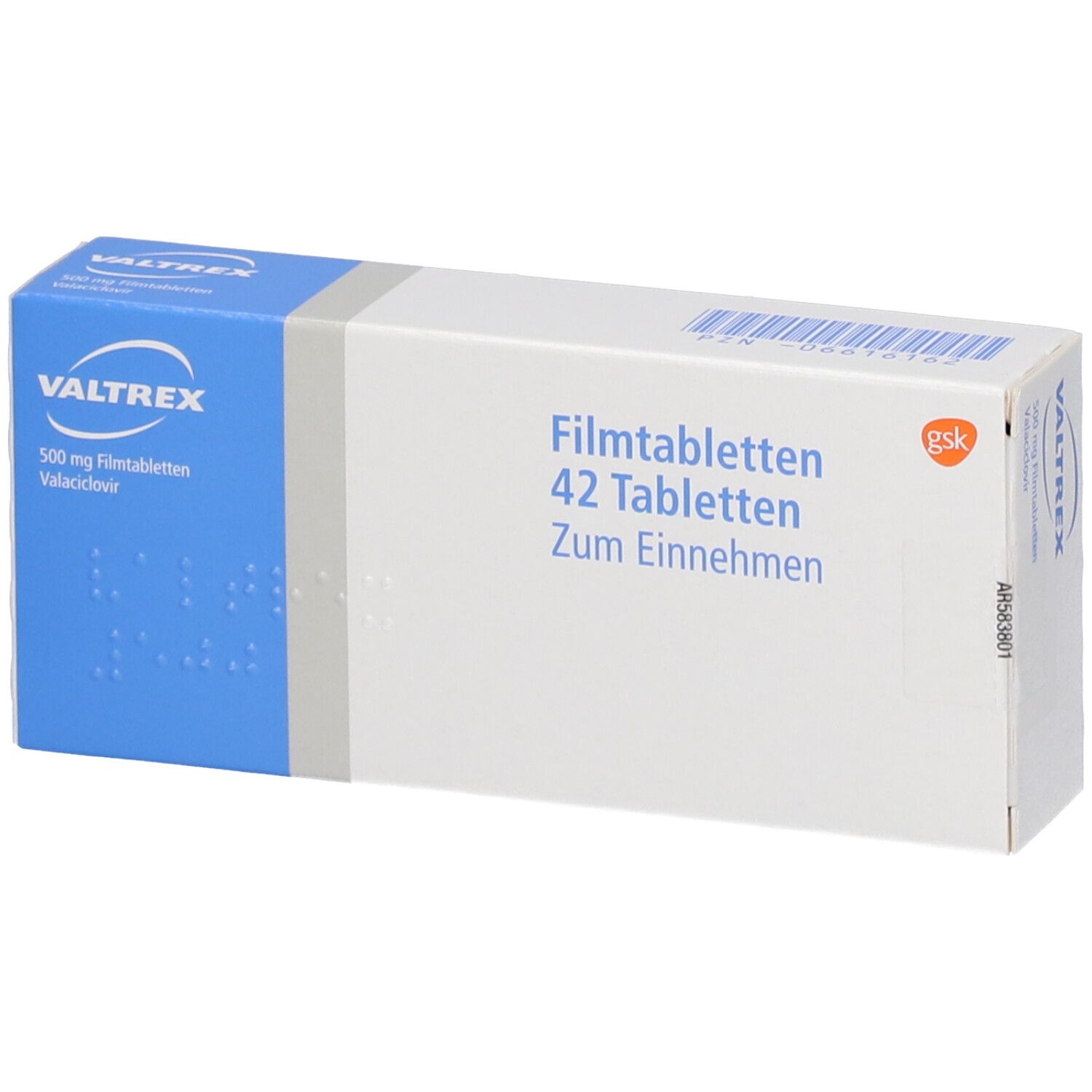 Valtrex 500mg Cloridrato De Valaciclovir