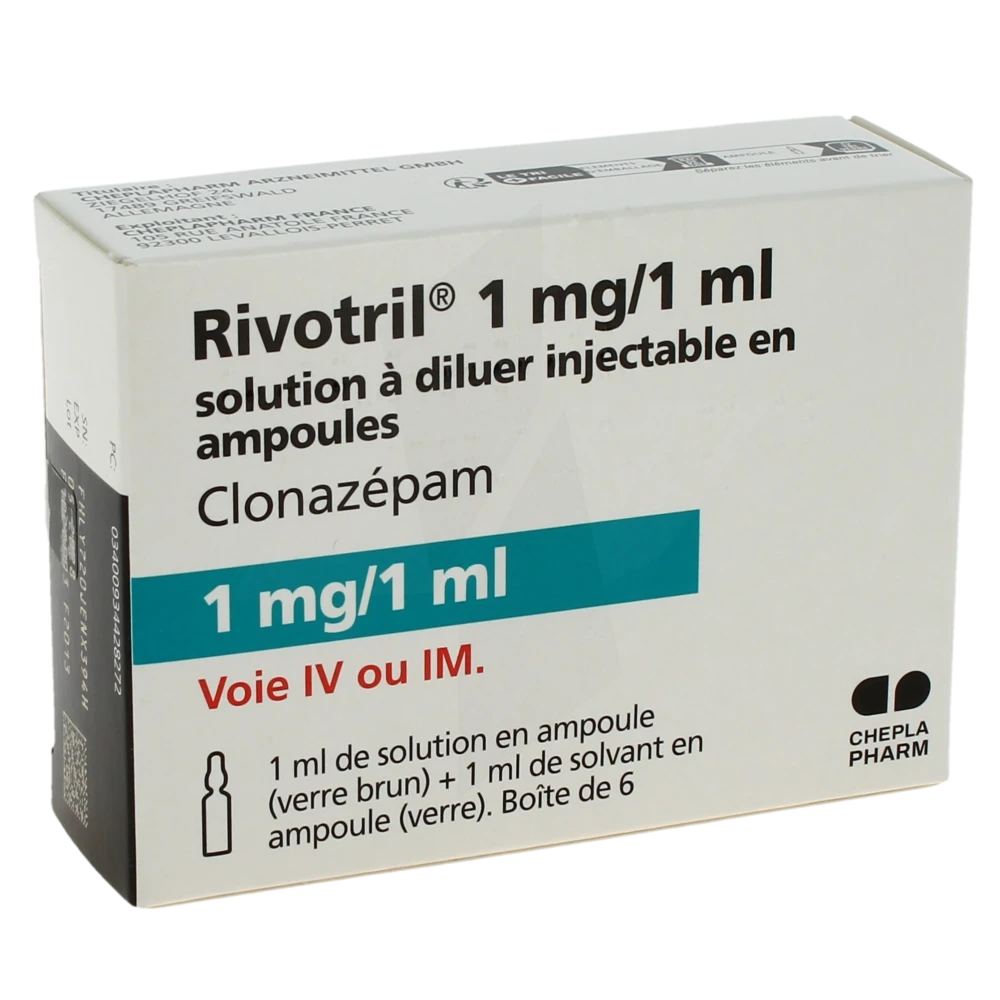 Rivotril sans ordonnance
