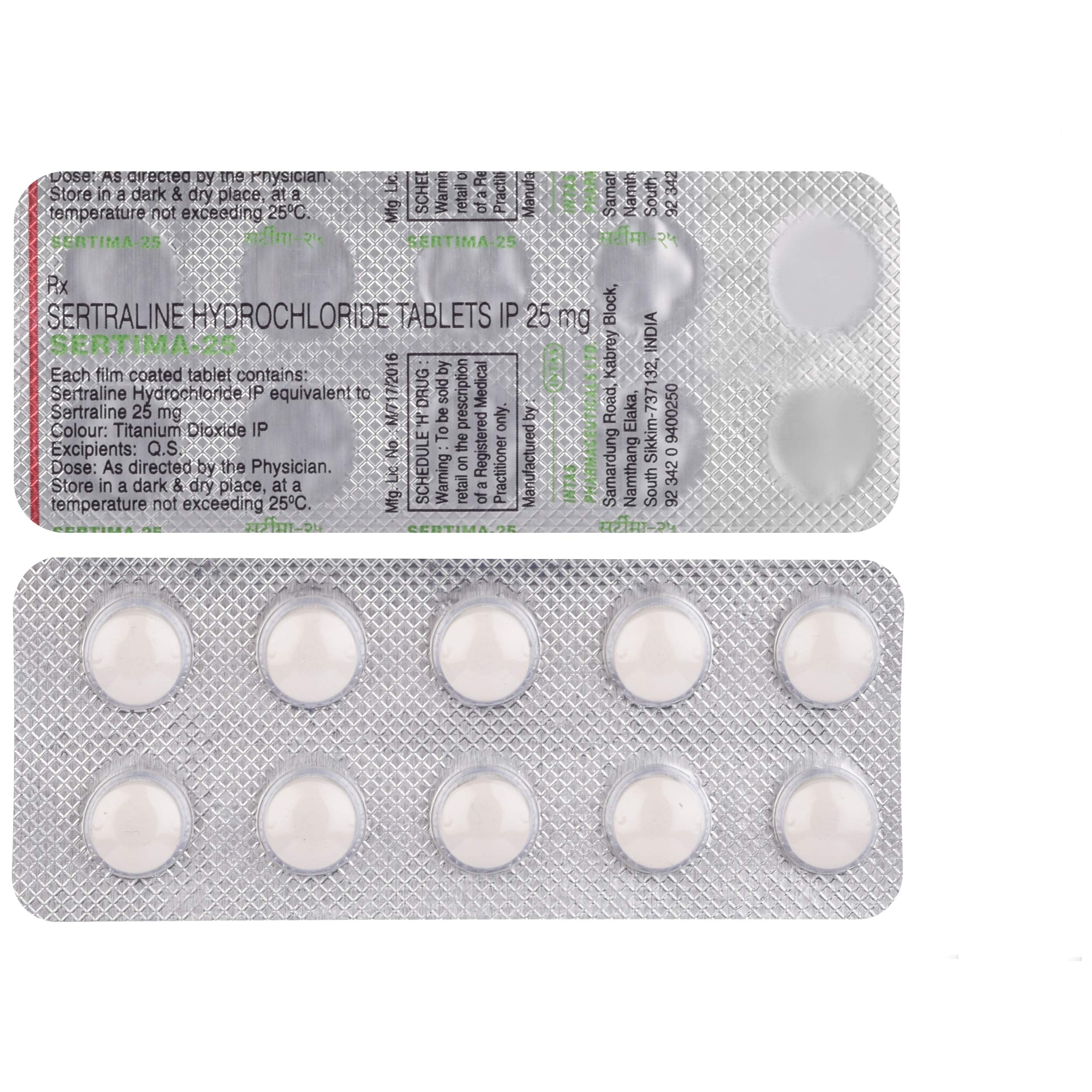Sertraline 25 Generique