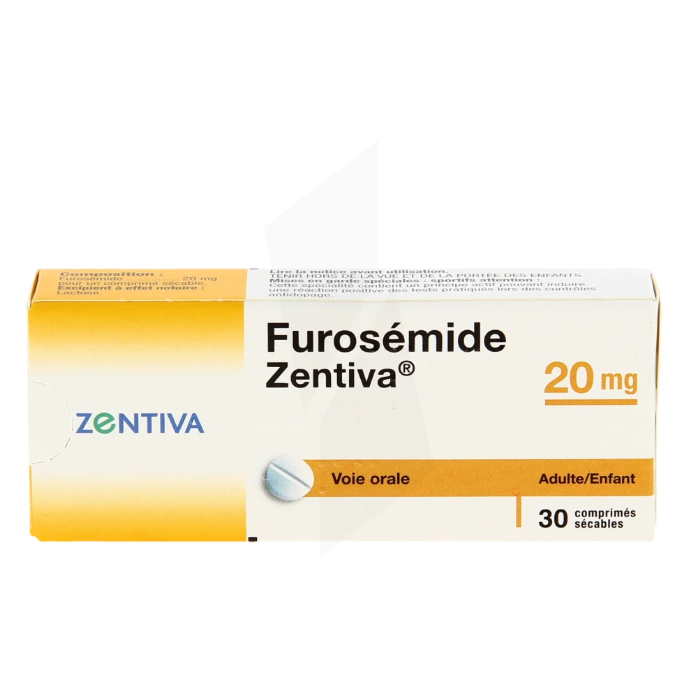 furosemide 20 mg prix