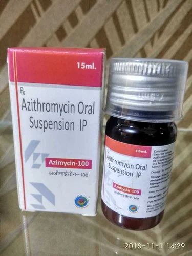 Azithromycin 100 mg/5cc