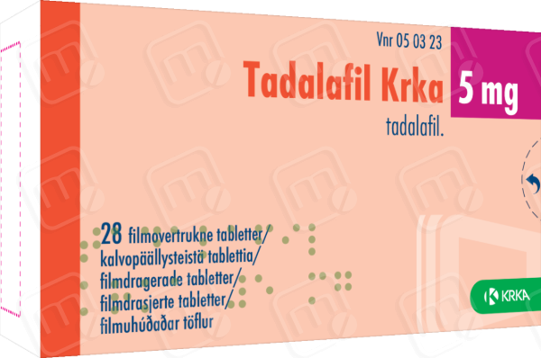 Tadalafil 5 mg rcp