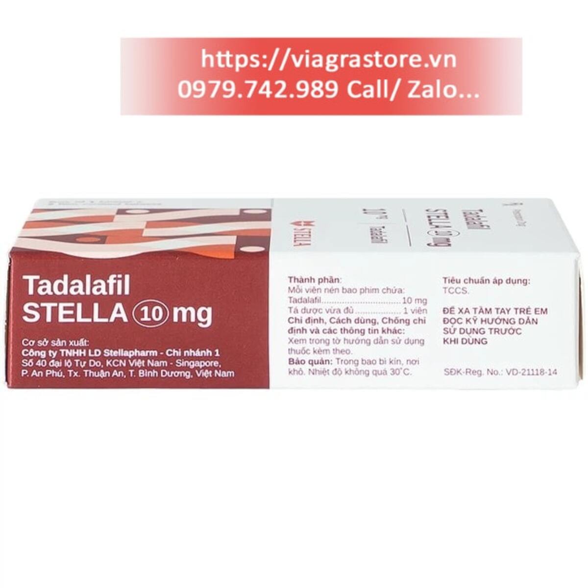 Tadalafil 10mg Stella