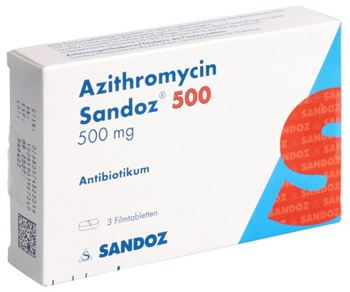 Azithromycin 500 mg std