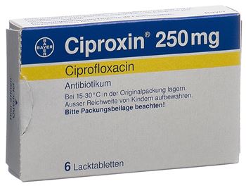 Ciprofloxacin Mylan 250 Mg