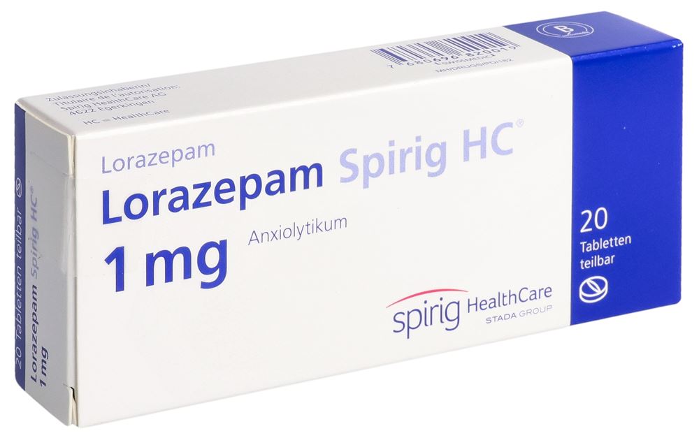 Commander du lorazepam